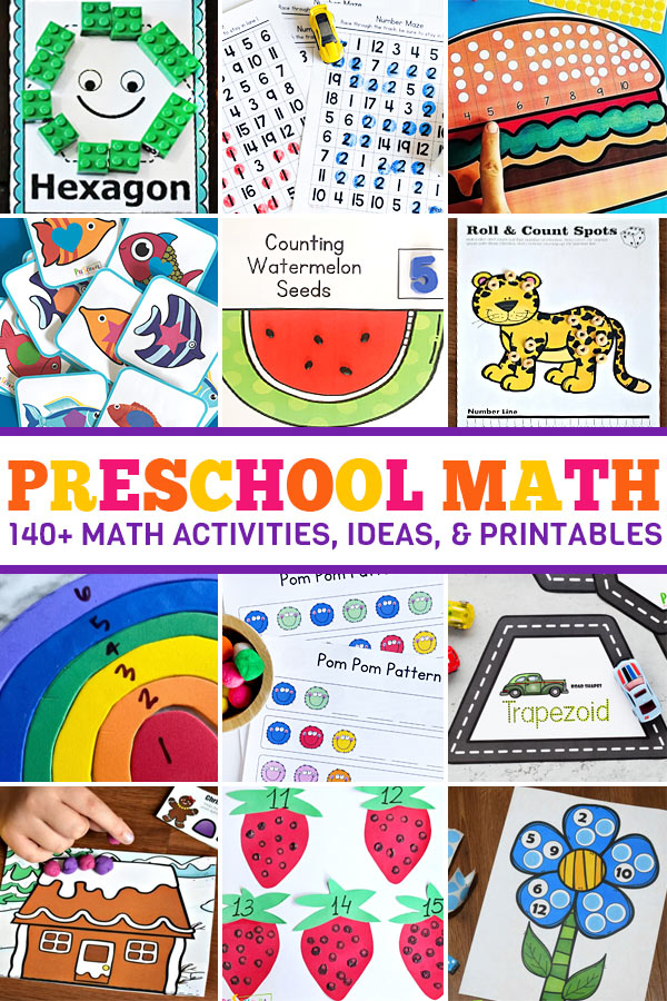 Math Activities For Kindergarten - Elementary Math Lessons